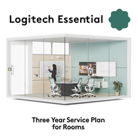 Logitech 994-000363 Essential for Rooms Plan, 3-Year