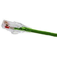 Hubbell HCL6GN15 NextSpeed P-Cord Low Outer Diameter CAT6 Slim Ethernet Cable, 15', Green