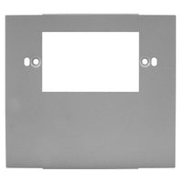 Hubbell HBL4747C1GY Raceway Plate for 1-Gang Device Cover, Gray