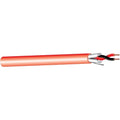 West Penn D60975RD1000 18/2 Addressable Audio Control Cable, Shielded, Plenum, 1000', Red