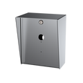 Pedestal Pro 810HOU-2NIP-010-304 8" x 10" Portrait Stainless Housing fits 2NIP Access Unit M