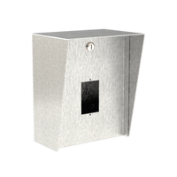 PEDESTAL PRO 810HOU-AIP-01-304 8x10 Stainless Housing - Aiphone LEM-1DL Call Master Station