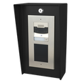 PEDESTAL PRO 814HOU-PRO-001-CRS-B 8x14 Portrait Steel Housing