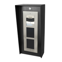 PEDESTAL PRO 818HOU-PRO-001-CRS-B 8x18 Steel Housing - 2N IP Verso 3 Flush/Surface