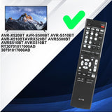 Remote Control Denon Av Receiver Avr-S500Bt Avr-S510Bt Avr-X520Bt Avr-X510Bt
