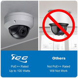 ICC ICCABR6FBL CAT6A CMR Riser 23AWG 100% Solid Pure Copper Shielded Bulk Ethernet Cable, FTP, PoE++, 650 MHz, UL Certified, ETL Verified, 1000' Reel, Blue