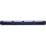 Vanco 820524 24-Port CAT5e Network Patch Panel