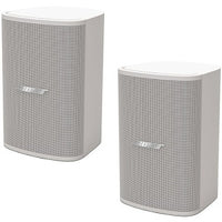 Bose Professional 829712-0220 DesignMax DM3SE Loudspeakers, Surface-Mount, Coaxial 2-Way Drivers, 30W, IP55, 1-Pair, White