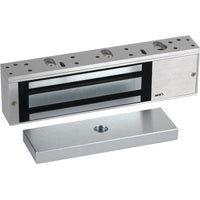 RCI 8310  MultiMag Electromagnetic Lock with Security Condition Sensor, Single Magnet, Brushed Anodized Aluminum