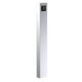 Pedestal Pro 84CAB-KNOX-01-304 60" Stainless Pedestal - KnoxVault 3200