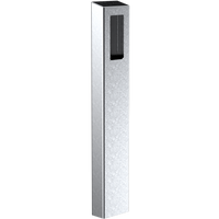 Pedestal Pro 84TOW-AIPH-02-304 47" Stainless Tower fits Aiphone AX-DVF-P