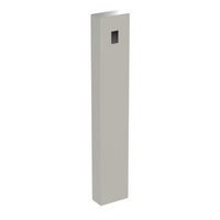 PEDESTAL 84TOW-PRO-001-ALU 8" Wide Aluminum Pedestal