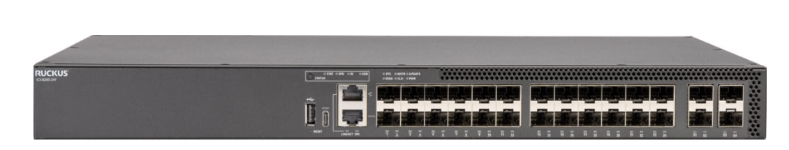 RUCKUS ICX8200-24F Switch Entry-Level+ Access 24 Ports 1G Fiber Switch ...