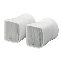 Yamaha 87-VSPSP2W VSP-SP2-W 2" 2" Micro Speaker Speech Privacy System with Adjustable Sound Elements, Pair, White