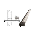 Adams Rite 8802MLR36 88 8800 Series 36" Narrow Stile Starwheel Rim Exit Bar with Motorized Latch Retraction, Dark Bronze Anodized
