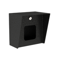 PEDESTAL PRO 88HOU-VIKI-01-CRS 8" x 8" Square Mild Steel Housing fits VIKING Entry Phone.
