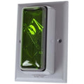 Edwards Signaling 89SMSTRG-AQ 89 Series Surface-Mount Xenon Security Strobe, 24V AC/DC, Green Lens
