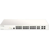 D-Link DBS-2000-28P NUCLIAS 28-Port Power over Ethernet Cloud Switch, 28-Port, Business, Budget
