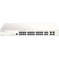 D-Link DBS-2000-28P NUCLIAS 28-Port Power over Ethernet Cloud Switch, 28-Port, Business, Budget