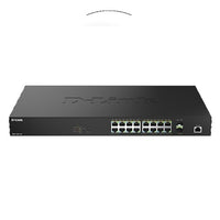 D-Link DMS-1250-18P 18-Port 2.5GB Multi-Gigabit Smart Managed PoE++ Switch with (2) 10G SFP+ Ports