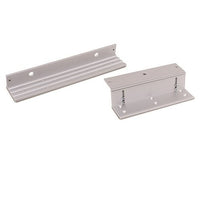 ADI PRO LZB12 Mounting Bracket for 1200lb Magnetic Lock for In-Swinging Doors, Anodized Aluminum