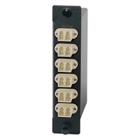 Hubbell OCLC62 12-Adapter Plug and Play Cassette, Beige