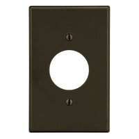 Hubbell PJ7 Wall Plate, M-Size, 1-Gang, 1.40" Opening