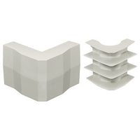 Hubbell PB3EEBCA Raceway, 2/3 Channel Bracket, External Base Base and Cover