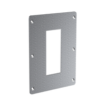 PEDESTAL PRO  912PLA-VERK-01-304 9X12 Stainless Retro Plate - Verkada TD52 Video Intercom