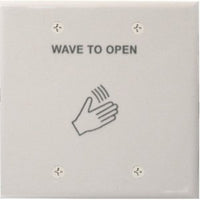 RCI 913 Microwave Motion Switch with Single and Double Gang Plate, Black