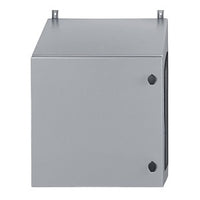 Hubbell IR222PG Industrial REBOX, NEMA 4/12, 24"H x 24"W x 24"D, Polyester, Gray