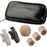 Countryman B3W4FF05TSL B3 Omnidirectional Lavalier Microphone, Tan, 5' Cable, Connector Code SL