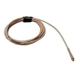 Countryman E6OW5T2AN E6 Omnidirectional Earset Microphone, Tan, 2mm Cable, Connector Code AN