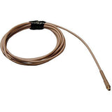 Countryman E6OW6C2SL E6 Omnidirectional Earset Microphone, Cocoa, 2mm Cable, Connector Code SL