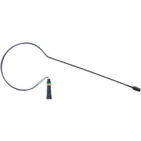 Countryman E6XDW5B2AX E6X Directional Earset Microphone, Black, 2mm Cable, Connector Code AX