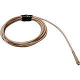 Countryman E6XDW5L1SR E6X Directional Earset Microphone, Light Beige, 1mm Cable, Connector Code SR