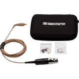 Countryman H6OW5LSR H6 Omnidirectional Headset Microphone, Light Beige, Connector Code SR