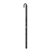 APC AP8866 Rack PDU, 2G, metered, 0U, 17.2kW, 208V, C13 and 12 C19 Sockets