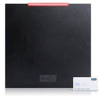 HID 940NTNTEK0006K iCLASS SE R90 Reader with Extended Read Range, Maximum Compatibility, Wiegand, Terminal Strip, Standa