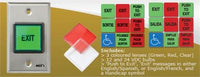 RCI R972LESTD30MO9 972 Series All-in-One Illuminated Push Button Switch, 30 Second Fixed Timer