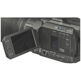 JVC GY-HM170U GY-HM170 4KCAM Compact Professional Camcorder with Integrated 12x Optical Zoom Lens and Top Handle Audio Unit