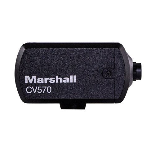 Marshall CV570 2MP Miniature POV Camera, NDI|HX3 and HDMI, 4mm Lens