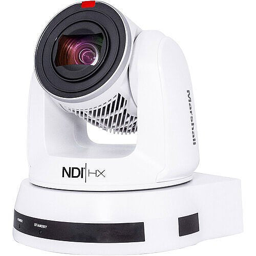 Marshall CV630-NDIW 8.5MP 4K Ultra-HD PTZ IP Camera, 30x Optical Zoom, White