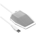 Marshall MXL-AC-404-WHITE Portable USB Power Internet Conferencing Microphone with Automatic Gain Control, White