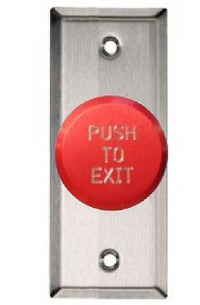 RCI 991N-RE32D Series Narrow Pneumatic Time Delay Pushbutton, Red Button, 2 to 45 Second Delay