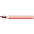 West Penn 991RD1000 16/2 Solid Shielded FPLR Fire Alarm Cable, 1000' (304.8m) Reel, Red