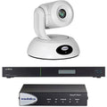 Vaddio EasyIP 20 Base Kit, (1) Professional IP PTZ Camera, (1) Mixer, (1) Network Switch, White (999-30231-000W)