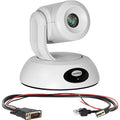 Vaddio RoboSHOT 8.5 MP 12E HDMI for Polycom Codecs Series Video Conferencing Camera, White (999-99400-500W)