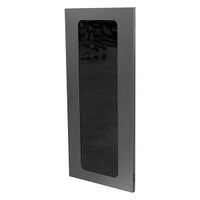 Hubbell HQKWD24 QUADCAB Series Window Door, 2', Black