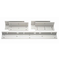 Alarm Controls by ASSA ABLOY AM3375 Alarm Controls AM3375 Bracket for 600 Series Double Magnetic Lock, Clear Anodized